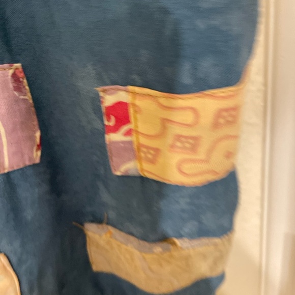 Nativewear Designs VTG Patchwork Vest Tribal Southwestern Native Boho M - Picture 4 of 7